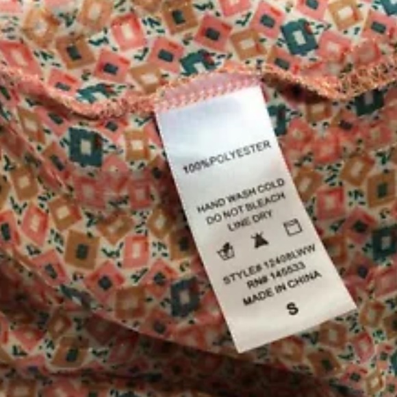 Anthropologie W5 Blouse/Tunic, Size Small - Picture 8 of 8